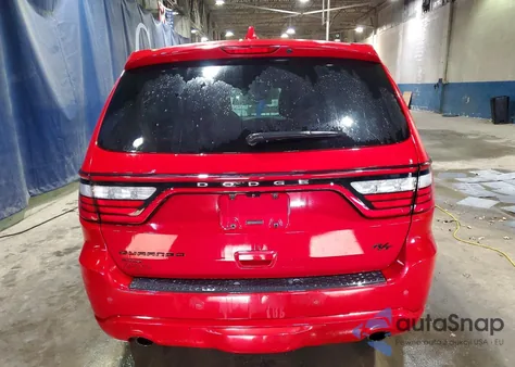 2017 Dodge Durango R/T z USA, uszkodzony, nr VIN 1C4SDJCT6HC733415